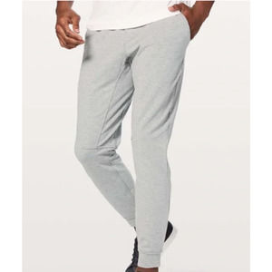 Lululemon Mens City Sweat Surge Jogger Pants Large Light Gray 6863